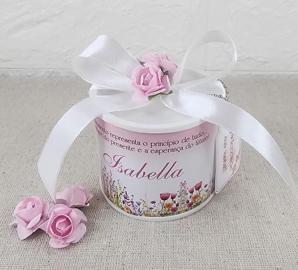 Tubo Lata Personalizado - Jardim