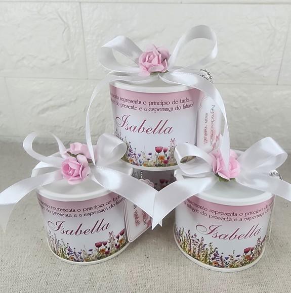 Tubo Lata Personalizado - Jardim