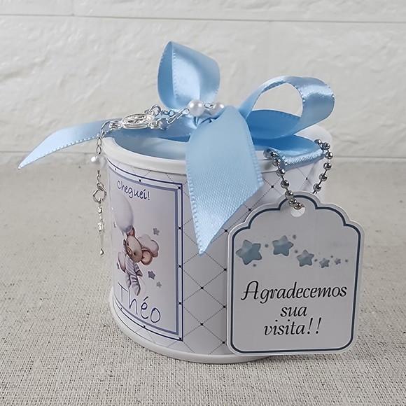 Tubo Lata Personalizado com Mini Terço