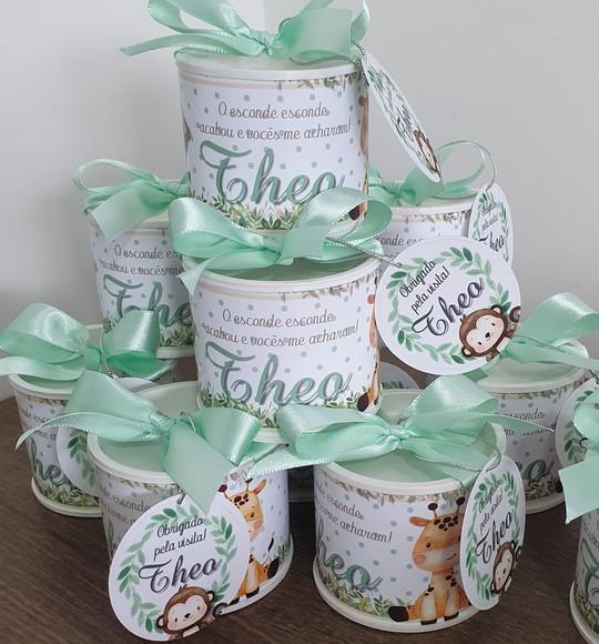 Tubos Lata Personalizados - Safari