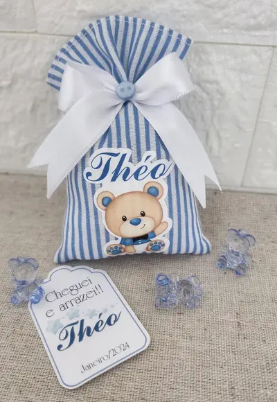 50 Lembrancinhas Maternidade Personalizados - Embalados