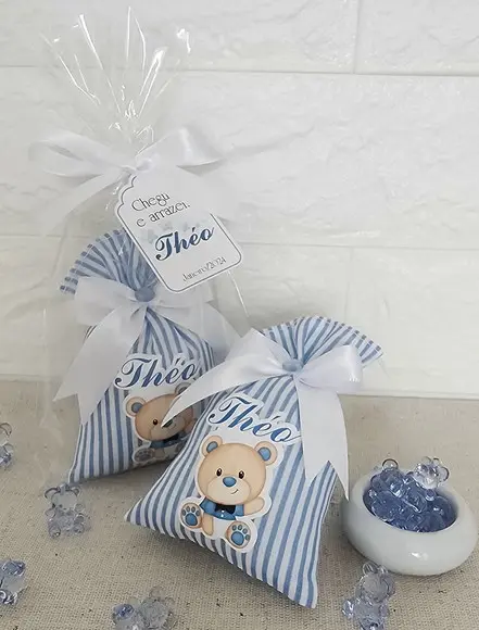 50 Lembrancinhas Maternidade Personalizados - Embalados