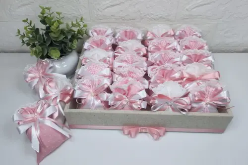 Kit Bandeja + 40 Saches Perfumados