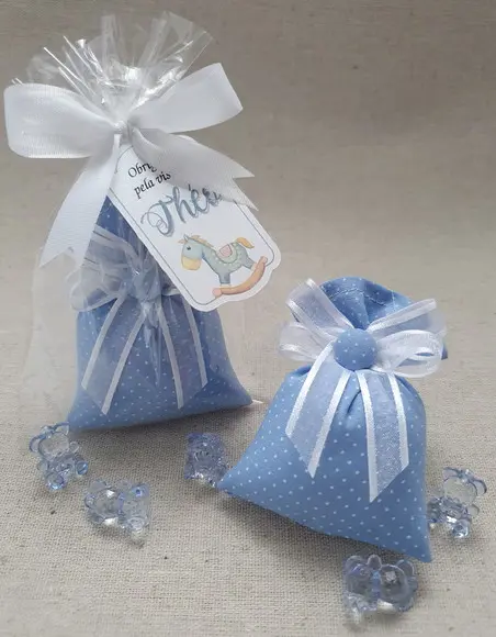 Mini Sache Perfumado com Laço em Voal