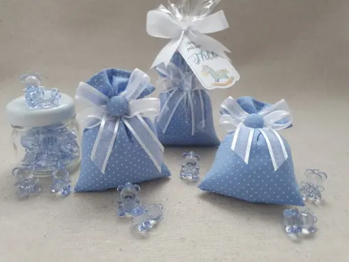 Mini Sache Perfumado com Laço em Voal