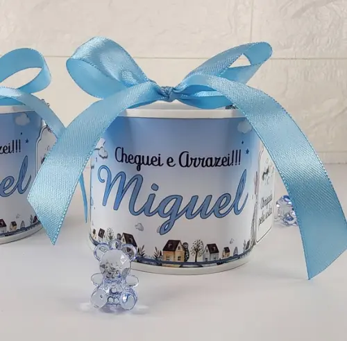 Tubo Lata Personalizado - Aviãozinho