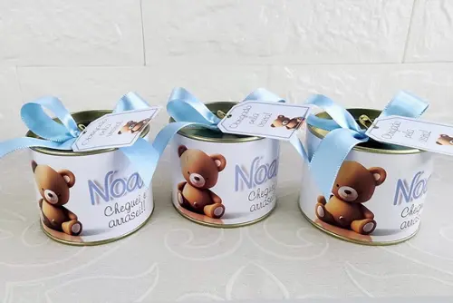 Tubo Lata Ursinho - Personalizado