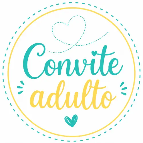 Convites Aniversário Adulto