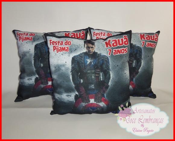 Almofada Personalizada Capitão América