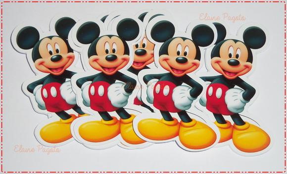Aplique para Topper Mickey e Minnie