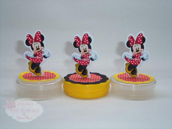 Aplique latinha 3D Minnie