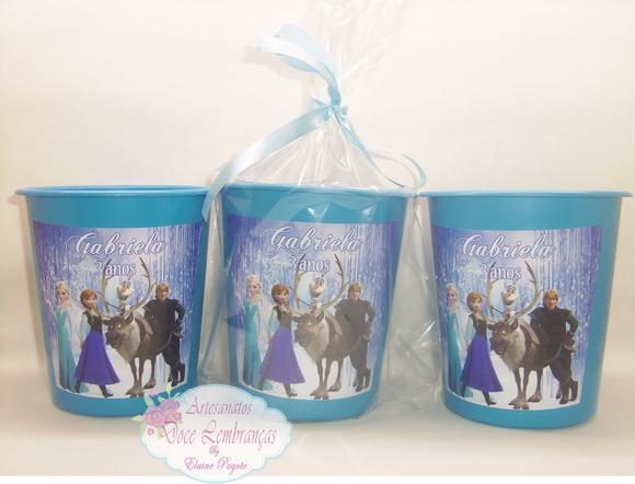 Balde de Pipoca 1l Frozen