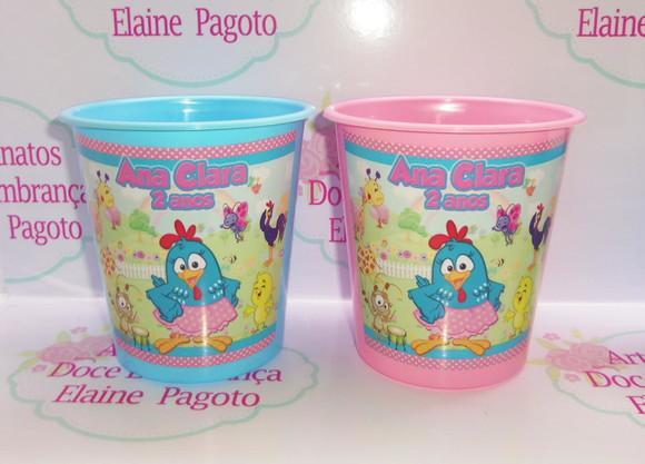 Balde de Pipoca 1l Galinha pintadinha