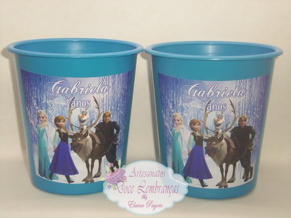 Balde de Pipoca 1l Frozen