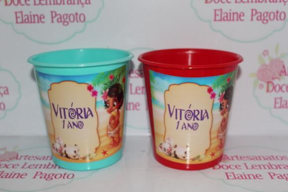 Balde de Pipoca 1l Moana Baby 35 Unidades