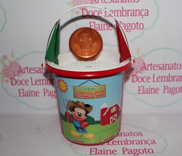 Baldinho de Praia Mickey Fazendeiro