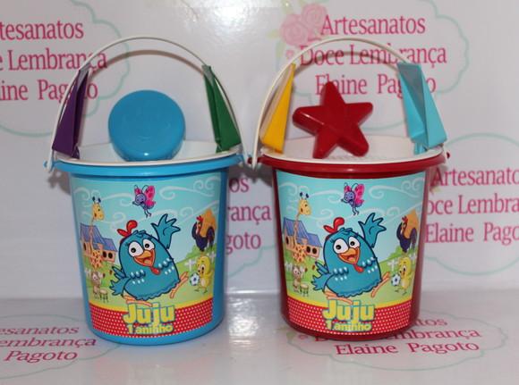 Baldinho de Praia Galinha Pintadinha