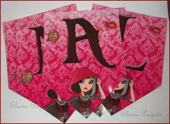Bandeirolas Ever After High