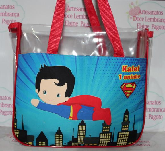 Bolsa Praia Super Homem Baby