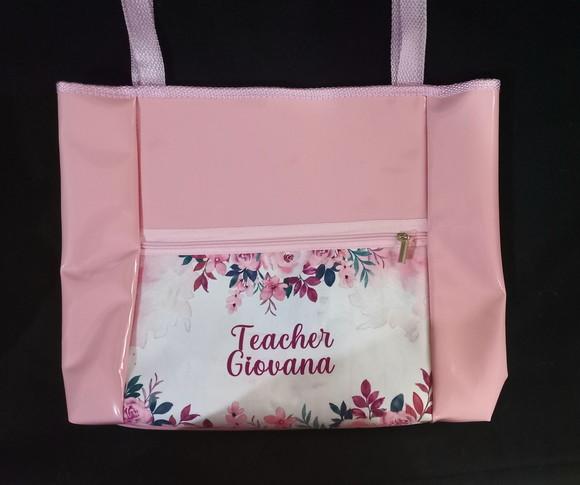 Bolsa Sacola p/ Professoras Aquarela