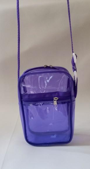 Bolsa Shoulder Plástico Néon