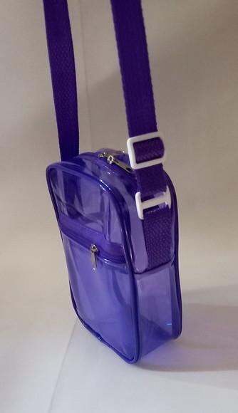 Bolsa Shoulder Plástico Néon
