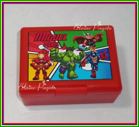 Caixa Box os Vingadores