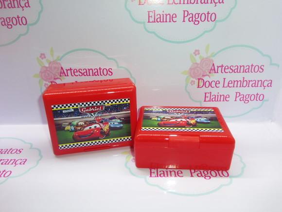Caixa Box Mcqueen Carros