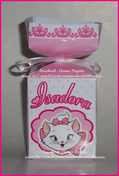 Caixa meia bala da Gata Marie