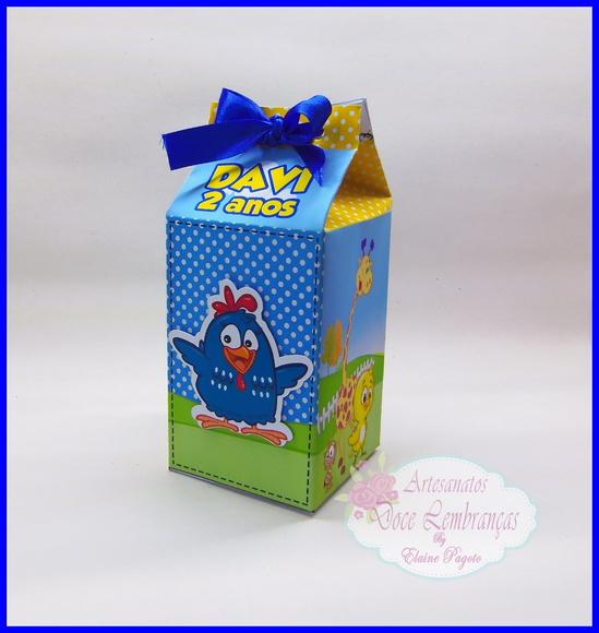 Caixa Milk Galinha Pintadinha