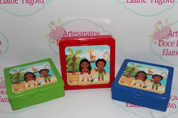 CAIXA ORGANIZADORA 6 DIVISÓRIAS Moana Cute