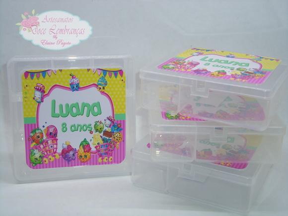 CAIXA ORGANIZADORA 6 DIVISÓRIAS Shopkins