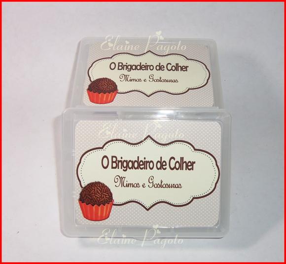 Caixa organizadora Brigadeiro