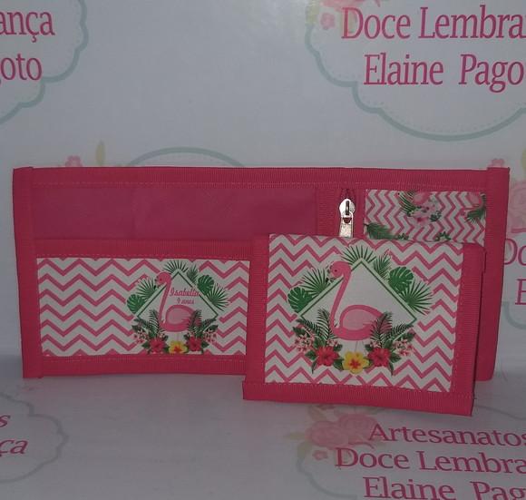 Carteira Flamingo 10 Unidades