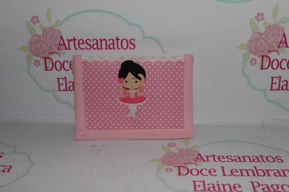 Carteira Infantil Bailarina