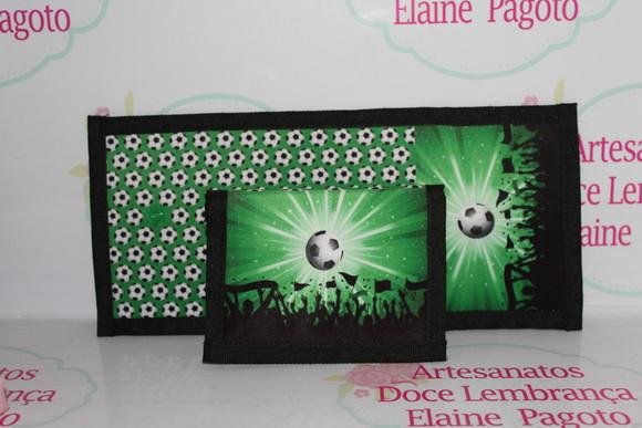 Carteira Infantil Futebol 30 Unidades