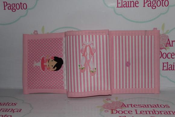 Carteira Infantil Bailarina
