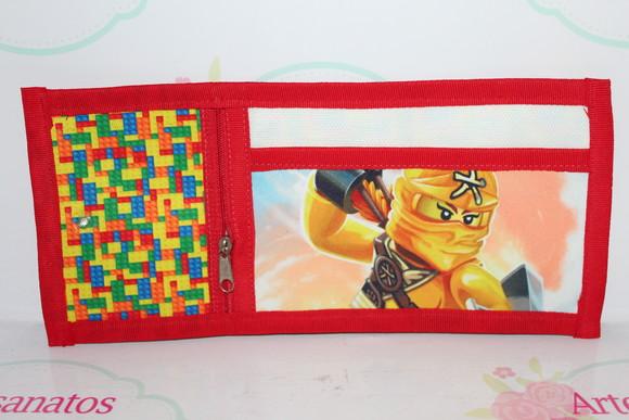 Carteira Infantil Lego Ninja 20 Unidades