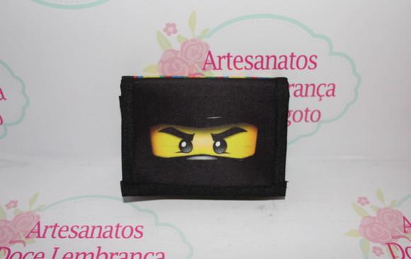 Carteira Infantil Lego Ninja 20 Unidades