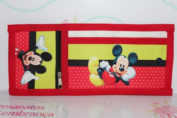 Carteira Infantil Mickey