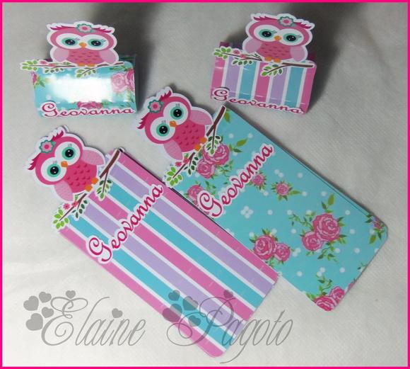 Chocolate duplo corujinha