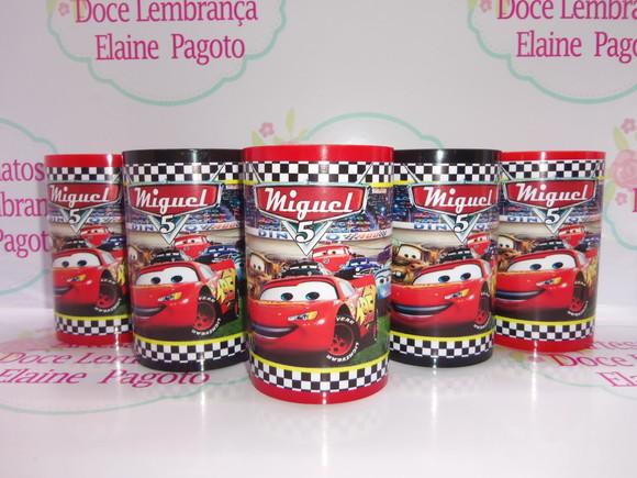 Cofrinho Acrílico Carros Disney