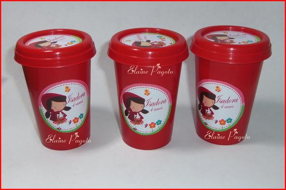 Copo 200ml Chapeuzinho Vermelho