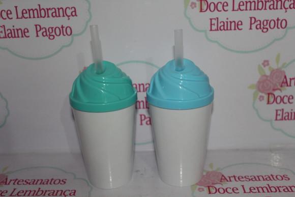 Copo c/ canudo Chantilly S/ personalizar
