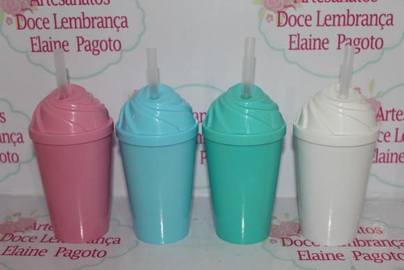Copo c/ canudo Chantilly S/ personalizar