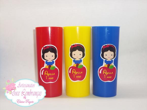 Copo Long Drink Branca de Neve