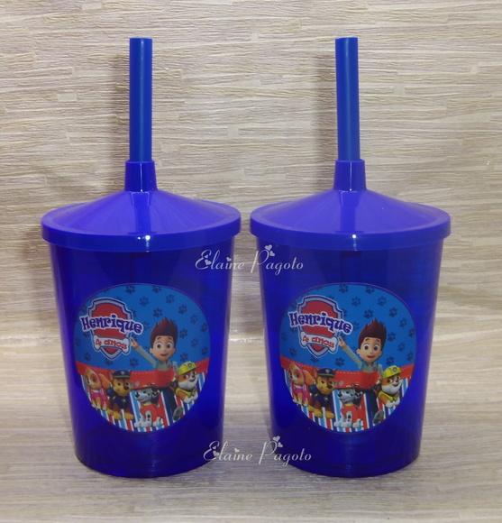 Copo Shake 300ml Patrulha Canina