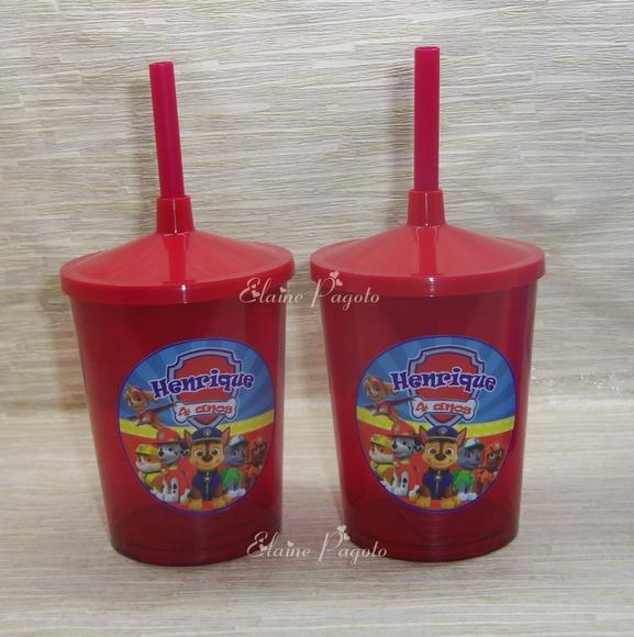 Copo Shake 300ml Patrulha Canina