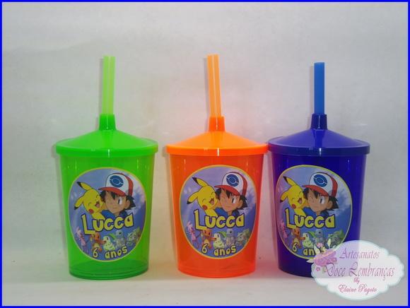 Copo Shake 300ml Pokemon