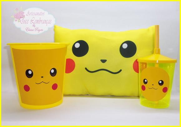 Kit Cinema + Travesseiro Pokémon